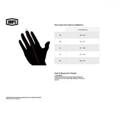 100% Brisker Glove -Cycling Equipment Store 61858 100 brisker glove