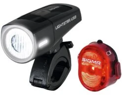 SIGMA SPORT Sigma Lightster USB + Nugget II Set